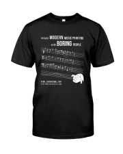 EMS Serenissima font Classic T-Shirt front