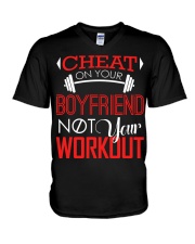 Girlfriend Girlfriend Girlfriend Girlfriend Gifts V-Neck T-Shirt thumbnail