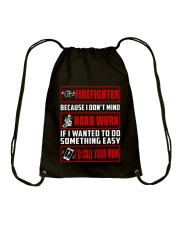 Firefighter - USA Firefighter - Best Firefighter Drawstring Bag thumbnail