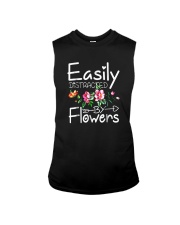 Easily Distracted By Flowers Shirts Sleeveless Tee thumbnail