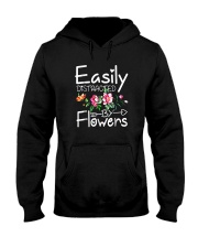 Easily Distracted By Flowers Shirts Hooded Sweatshirt thumbnail