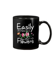 Easily Distracted By Flowers Shirts Mug thumbnail