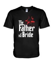 Men's Father of the Bride T-Shirt V-Neck T-Shirt thumbnail