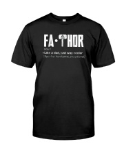 Fathor way cooler Dad Shirt Premium Fit Mens Tee thumbnail