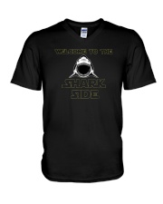 Welcome to the Shark Side Shirt V-Neck T-Shirt thumbnail