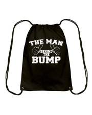The Man Behind The Bump Shirt Drawstring Bag thumbnail