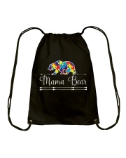 Mama Bear Autism Awareness Shirts Drawstring Bag thumbnail