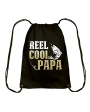 Reel Cool Papa Love Fishing T-Shirt Drawstring Bag thumbnail