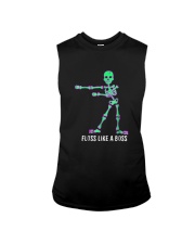 Floss Like A Boss Skeleton T Shirt Sleeveless Tee thumbnail