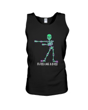 Floss Like A Boss Skeleton T Shirt Unisex Tank thumbnail