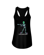 Floss Like A Boss Skeleton T Shirt Ladies Flowy Tank thumbnail