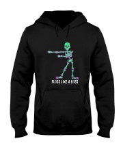 Floss Like A Boss Skeleton T Shirt Hooded Sweatshirt thumbnail