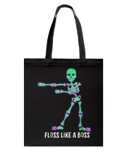 Floss Like A Boss Skeleton T Shirt Tote Bag thumbnail
