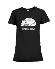 Mama Bear Autism Awareness T-Shirt Premium Fit Ladies Tee thumbnail
