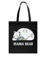 Mama Bear Autism Awareness T-Shirt Tote Bag thumbnail