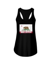 Distressed CA Republic Flag T-Shirt Ladies Flowy Tank thumbnail