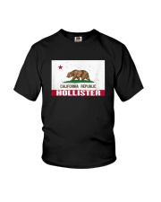 Distressed CA Republic Flag T-Shirt Youth T-Shirt thumbnail