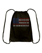 When all the guns have been banned Shirts Drawstring Bag thumbnail