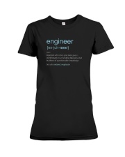 Engineer Definition T-shirt Premium Fit Ladies Tee thumbnail
