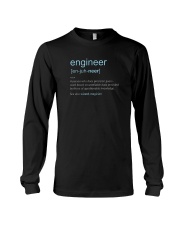 Engineer Definition T-shirt Long Sleeve Tee thumbnail