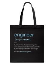Engineer Definition T-shirt Tote Bag thumbnail