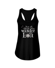 Not All Those Who Wander Are Lost Shirt Ladies Flowy Tank thumbnail