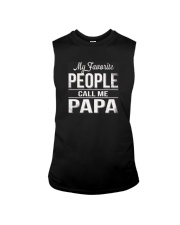 My favorite people call me papa Shirt Sleeveless Tee thumbnail