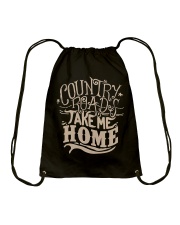 Country Roads Take Me Home T-shirt Drawstring Bag thumbnail