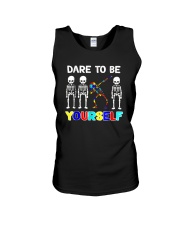 Sleketon Dabbing Autism Awareness Unisex Tank thumbnail