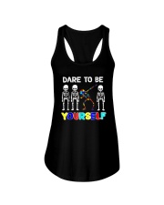 Sleketon Dabbing Autism Awareness Ladies Flowy Tank thumbnail