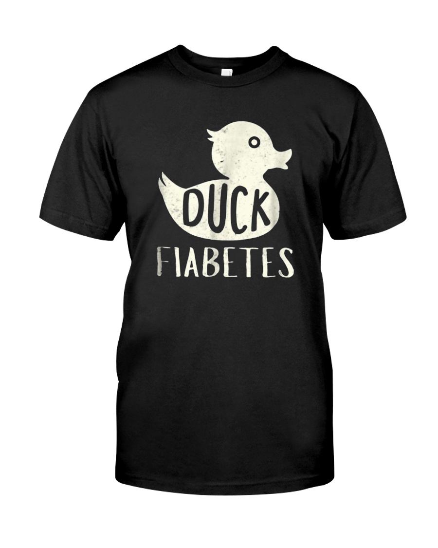Funny Duck Diabetes Awareness Shirt Classic T-Shirt