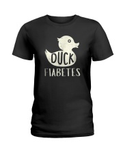 Funny Duck Diabetes Awareness Shirt Ladies T-Shirt thumbnail