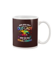 MOVE OVER GIRLS LET THIS OLD - MEDICAL ASSISTANT Mug tile