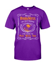 HELLO DARKNESS MY OLD FRIEND - PLAY GOLF Classic T-Shirt tile