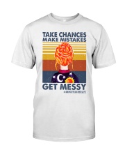 TAKE CHANCE MAKE MISTAKE - DANCE TEACHER Premium Fit Mens Tee tile