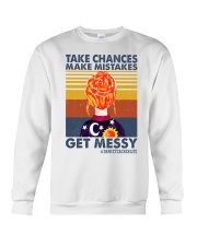 TAKE CHANCE MAKE MISTAKE - DANCE TEACHER Crewneck Sweatshirt tile