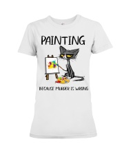 PAINTING Premium Fit Ladies Tee tile