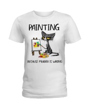 PAINTING Ladies T-Shirt tile