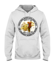 SWEAT DRIES BLOOD CLOTS BONES HEAL - GO HIKING Hooded Sweatshirt front