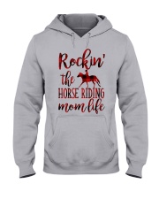 ROCKIN THE HORSE RIDING MOM LIFE Hooded Sweatshirt front