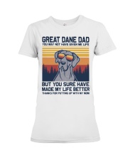 GREAT DANCE DAD Premium Fit Ladies Tee tile