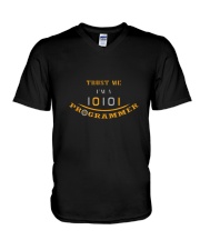 Trust me im a Programmer V-Neck T-Shirt thumbnail