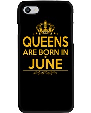 QUEENS ARE BORN IN JUNE Phone Case thumbnail