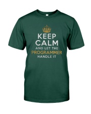 Let the programmer Premium Fit Mens Tee front