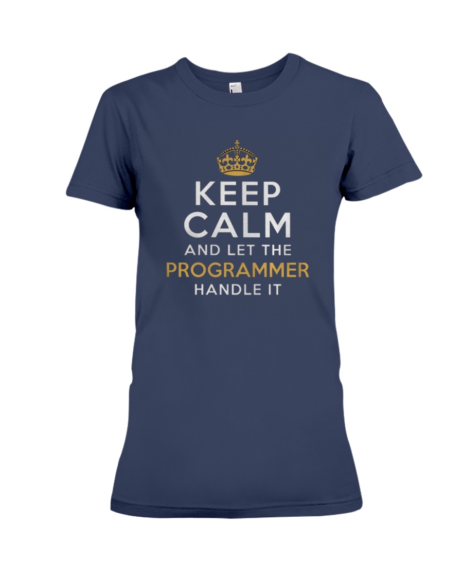 Let the programmer Premium Fit Ladies Tee
