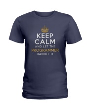 Let the programmer Ladies T-Shirt front