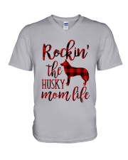 Husky V-Neck T-Shirt thumbnail