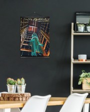 Star Festival - Tanabata 12x16 Black Hanging Canvas aos-hanging-canvas-12x16-lifestyle-front-07