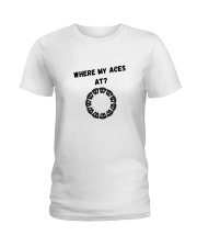 Asexual Awareness - Where my Aces at Ladies T-Shirt thumbnail