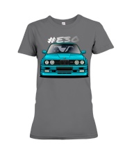 E30 box Premium Fit Ladies Tee front